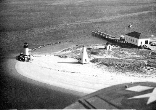 An old picture of Brant Point Lighthouse