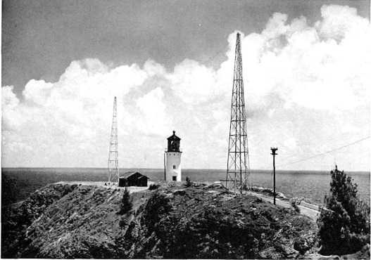 An old picture of Kilauea Point Lighthouse