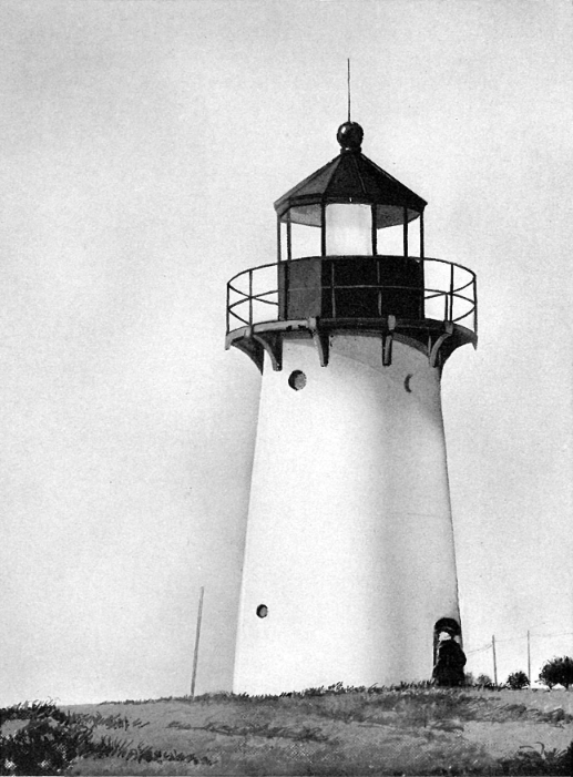 An old picture of Prudence Island Lighthouse