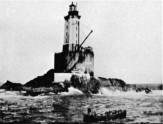 An old picture of St. George Reef Lighthouse