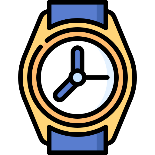 Icon of a watch created by Freepik on Flaticon.com.